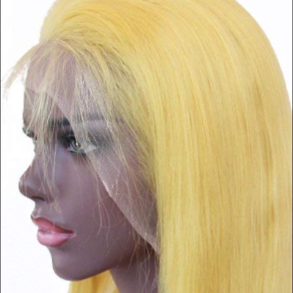 12” LaceFront Human hair colored bob wigs *NWT* main image 7